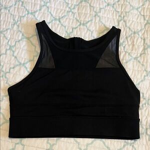 Black Women's Sports Bra